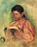 Woman reading 1909